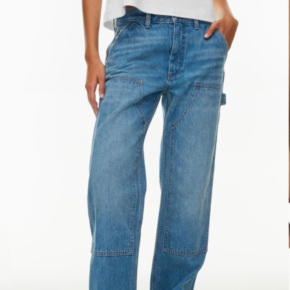 Aritzia Denim Forum the Carpenter Lorise loose jean size 26 - Picture 8 of 10